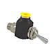 CR 3-Way Toggle Valve, 1/4" NPT, 3/8" Push-Quick Fittings (CR-GTV-3Q-P12)