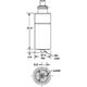 DR-2 Precision Regulator, M5, Manifold Mount, Non-Relieving, 0.07-3.4 bar (M-DR-2MNR-5) 1