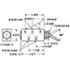 4-Way Toggle Valve, Plastic Toggle, #10-32 (MTV-4F) 1