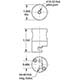 2-Way Pneumatic Pinch Valve, Normally-Closed, Medical Tubing (NPP2-1C-04) 1