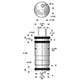 8 mm 3-Way Electronic Valve, 0 to 2 bar, 12 Volt, FKM Seals (ST-3C-12-10-V) 1