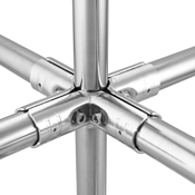 5-Way Cross Joint Set Steel - ESD