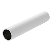 White 96" Polyethylene Coated Steel Pipe