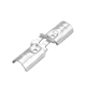 3-Way Cross Hinge Joint Steel - ESD (H-24NP)