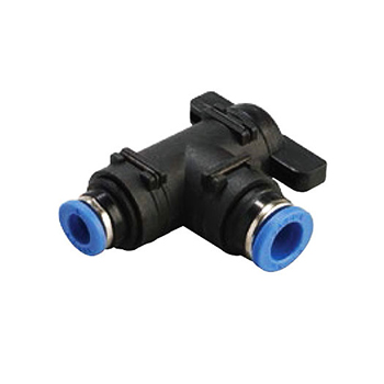 8mm Tube x 6mm Tube - Ball Valve Elbow Reducer (GBLG 20-0806)